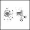 Ventilateur radial et centrifuge HP RATIONAL 601296 70.00.067 7000067 RG148/1200-3633-010203