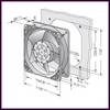 Ventilateur ebmpapst ACI4420 ACi 4420H ACI4420 H 119 x 119 x 38 3,3 W Haute qualité