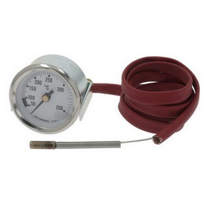  Thermometre LOTUS blanc ø 52 mm 50-350°C