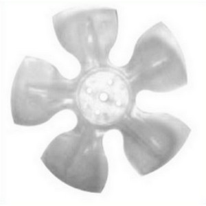 Hlice  ELCO de ventilateur aspirante en plastique 254 ou 250 mm PIECE D'ORIGINE
