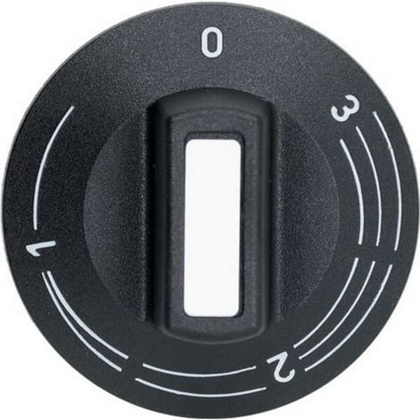 Manette noire  EGO 0000524054  ø 50 mm  0-1-2-3 PIECE D'ORIGINE