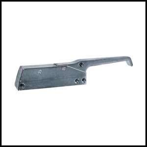 Fermeture pour porte de frigo poignée droite FERMOD 2830 entraxe 117/133 mm avec trou pour cadenas