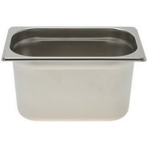 CONTENEUR GASTRONORME CNS 18/10 TAILLE GN 1/4 265x162xH150 mm PIECE D'ORIGINE