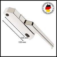 Fermeture pour porte de frigo poignée droite RAHRBACH 6201 DUPLO entraxe 124  et 133 mm PIECE D'ORIGINE