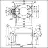 Compresseur Danfoss  103G6780  FR8, 5G PIECE D'ORIGINE