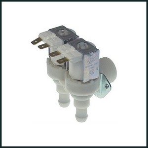 Électrovanne T&P ELECTROLUX 2 sorties verticales 90°  0,8 L/min