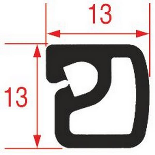 Joint  PRIOLINOX pour cellule/comptoir longueur 6 m  PIECE D'ORIGINE