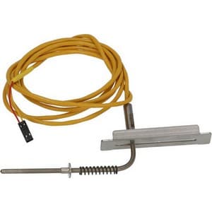 Thermocouple type K câble soie de verre sonde -40 jusqu'à +250°C sonde ø3x45mm  PIECE D'ORIGINE