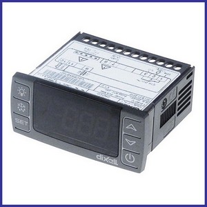 Thermostat régulateur électronique 1 relais Dixell XR20CX XR20CX8A24VA<b><font color="#FF0000"> 24 V
