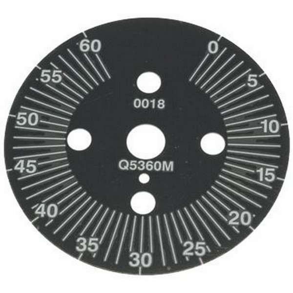 Cadran pour minuterie Unox 110373 0-60 minutes PIECE D'ORIGINE