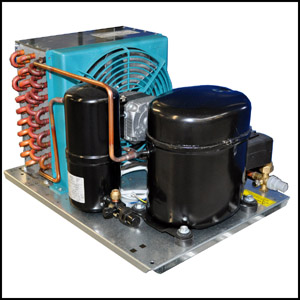 Groupe condenseur RIVACOLD HA007Z1041 comp. NEK6181GK 1/3 HP