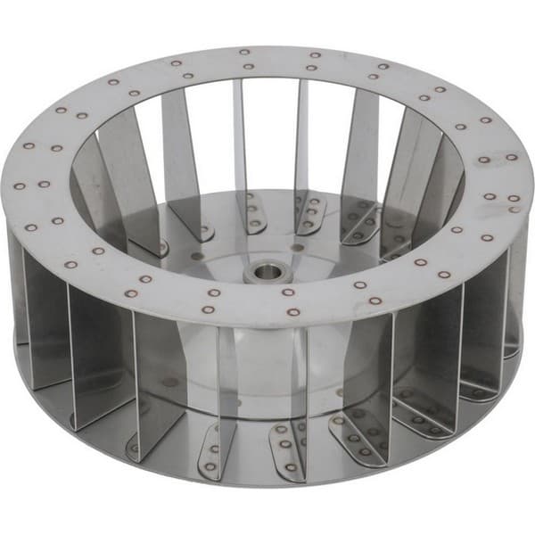 Hélice de ventilateur de four Mareno R75400230 D1 ø 220mm H1 78mm palettes 20 D2 ø 11,5mm D3 ø 16,5mm H2 30mm  PIECE D'ORIGINE