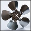 Hlice de ventilateur ANGELO PO 32M2260 aspirante en aluminium   254 ou 250 mm PIECE D'ORIGINE