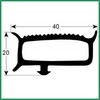 Joint pour cellule - 25 m SURFRIGO profil 9780 à clipser