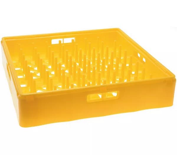 Panier lave-vaisselle ELECTROLUX PROFESSIONAL 500x500 jaune 18 assiettes Ø240 mm
