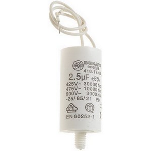 Condensateur  DUCATI 41617.0346 41617.346 de dmarrage  2,5 F avec fils