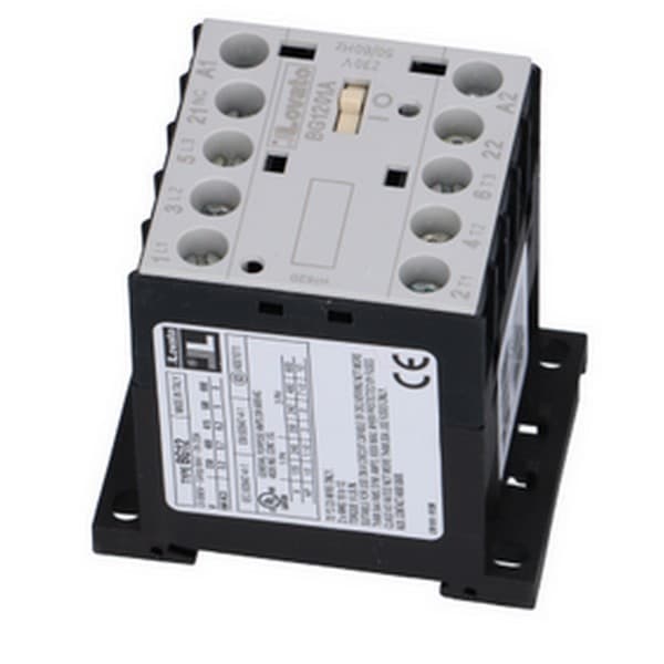 contacteur de puissance LOVATO BG1201A ANP157 11BG1201A230 puissance ohmique 20A 230VAC (AC3/400V) 12A/5,7kW