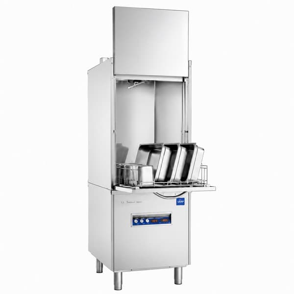 Lave-batterie professionnel KLP61 panier 550x700 mm inox 400V