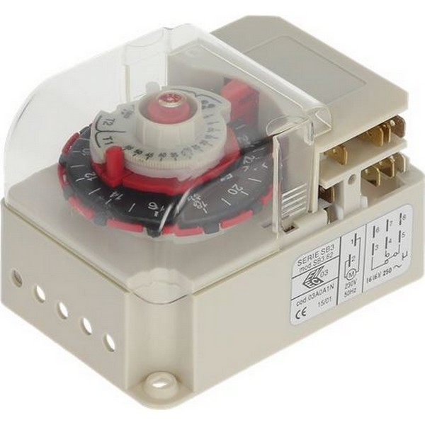 Horloge de dégivrage Electrolux 081983-082593-0A8088-0T0211-30000514-446092100-640700200-SB3.82RIT.REG.-SB382 PIECE D'ORIGINE