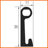 Joint de chambre froide FERMOD 08511NR008, 08511NR008-EX profil 8511  visser 8 m PIECE D'ORIGINE