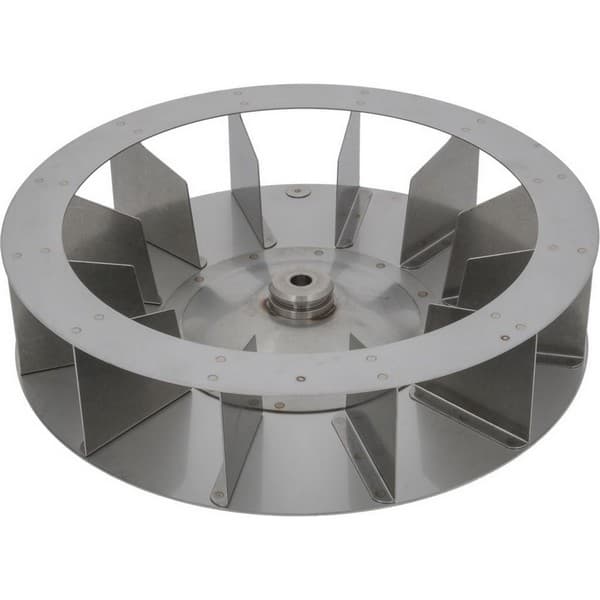 hélice moteur four ø 350 mm épaisseur 80 mm - nombre de pales 12 - ø axe 16 mm  PIECE D'ORIGINE
