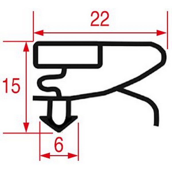 Joint à encastrer 405x385 mm PIECE D'ORIGINE 