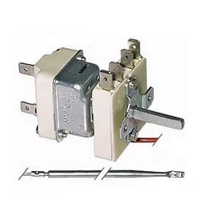 Thermostat Monophasé Electrolux  003049 052300 052330 0H1260 0K2945 0K7813 5519639800 728019Température 95-180°C PIECE D'ORIGINE