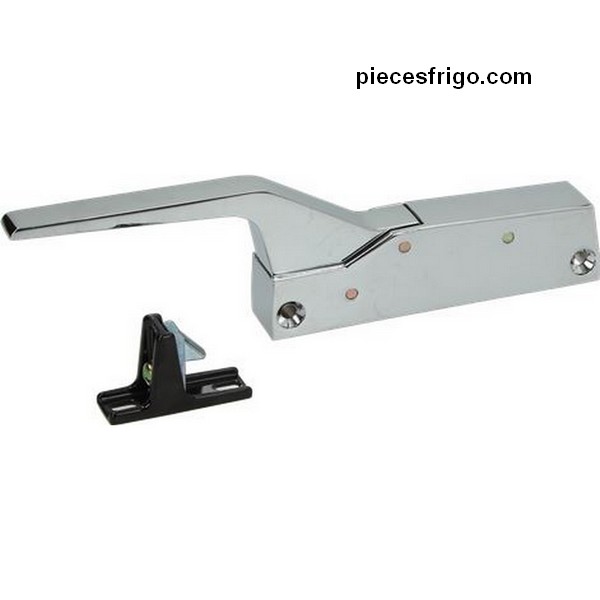 Fermeture 791 droite Fermod 0079101 0079101-14 791.01 pour porte de frigo entraxe 133 mm poignée coudée PIÈCE D'ORIGINE