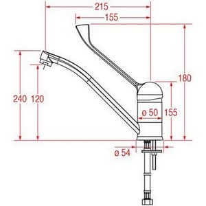 Mélangeur MONOLITH R0201020203 monocommande monotrou PIECE D'ORIGINE