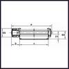 Ventilateur tangentiel POLARIS 1648106045 601000 BN1648106045 turbine Ø 45 mm  60 mm -30 à +110 °C 36 m³/h PIECE D'ORIGINE
