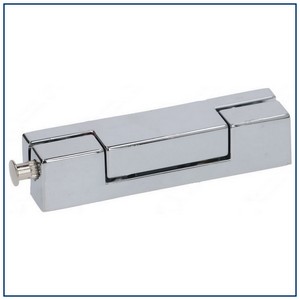 Charnière de porte de frigo CAPIC chromé satiné 401 401.21  0040121 hauteur 96 mm PIECE D'ORIGINE