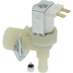 lectrovanne BREMA 23115 1 sortie verticale avec rducteur blanc 0,8 L/min PICE D'ORIGINE