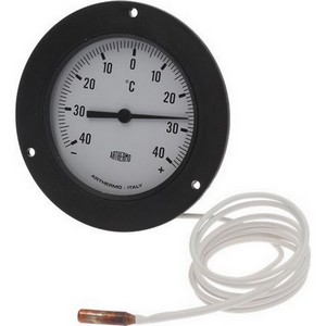 Thermomètre analogique ARTHERMO F87R100 Ø 100 mm -40 à +40 °C avec sonde