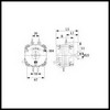 Moteur de ventilateur EBERHARDT 25 W double fixation PIECE D'ORIGINE