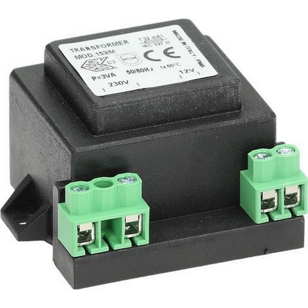 Transformateur primaire  ELIWELL TF111111  EWTCM3 TF111173 230V/12V 3VA  PIECE D'ORIGINE