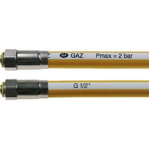 Tuyau flexible gaz  1/2'FF 1500 MM