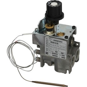 valve gaz type srie 630 Eurosit Ascaso 273197 GAS781 t.max. 340C 100-340C entre gaz 3/8" sortie gaz 3/8" PIECE D'ORIGINE