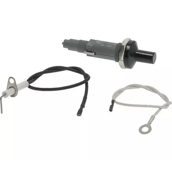 Kit allumeur piezo avec bougie et câble 300 mm 
