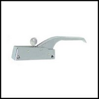 Fermeture pour porte de frigo poignée coudée FERMOD G786 C 786 796.01 0079601 0079601-14 entraxe 104 mm avec serrure