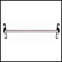 2 fermetures de porte de frigo chrome avec barre RAHRBACH 6190 ERBO entraxe 150 mm avec 2 serrures