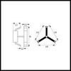 Ventilateur centrifuge pour four ebmpapst 55462.19160 OC 13 38 W