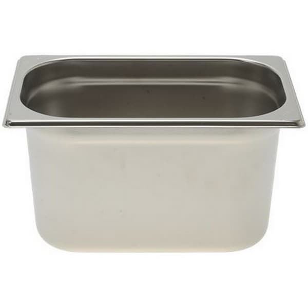 CONTENEUR GASTRONORME CNS 18/10 TAILLE GN 1/4 265x162xH150 mm PIECE D'ORIGINE
