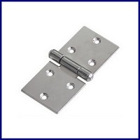 Charnière de porte de frigo LB50 Inox hauteur 50 mm