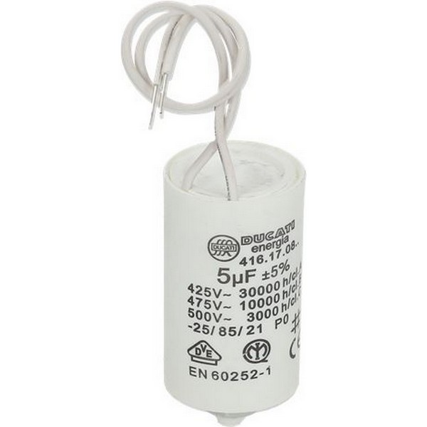 Consensateur DUCATI 41617.0846  416.17.08.. 5µF A/CABLE PIECE D'ORIGINE