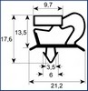 Joint  encastrer SAGI 37Q4710  900861 580x385 mm PIECE D'ORIGINE