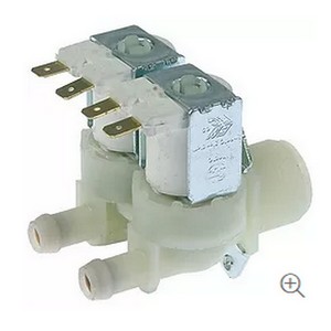 lectrovanne ICEMATIC 19865530 370416 double droit 230VAC entre 3/4" sortie 1,2/1,2l/min PIECE D'ORIGINE