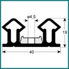 Angle mod.67 FERMOD 00067CN de Joint PIECE D'ORIGINE