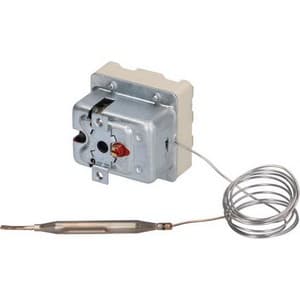 Thermostat de sécurité Cookmax 1878500 CM.214 MA187850 température déconnexion 360°C 3-pôles 3NC 2x20/1x0,5A sonde ø 6mm sonde L 79mmE
