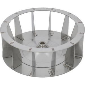 Hélice de ventilateur de four Cookmax R75400400 D1 ø 220mm H1 78mm palettes 12 D2 ø 11mm D3 ø 16mm H2 29mm PIECE D'ORIGINE