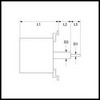 Moteur pour ventilateur de four ELECTROLUX 002616 005750 0F0007 0K8482 0KE545 2616 60050295 CZA880 190 W PIECE D'ORIGINE